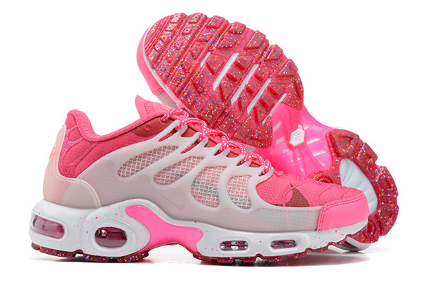 Women's Hot Sale Running Weapon Air Max TN Pink Shoes 0078